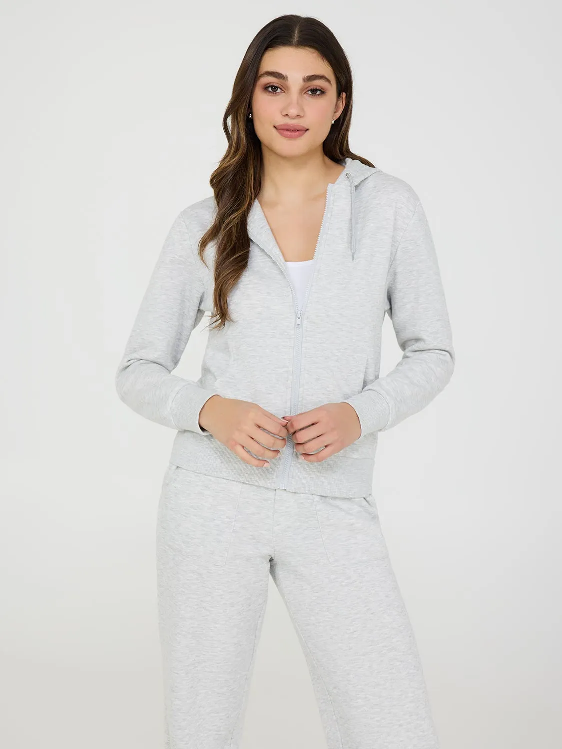 Full-Zip Fleece Hoodie