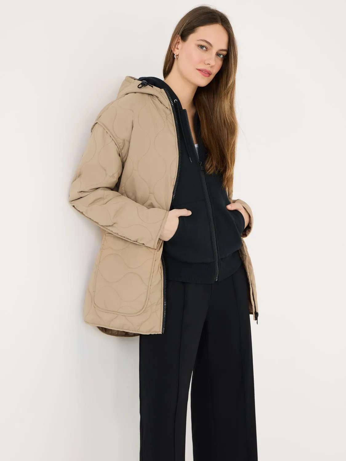 Full-Zip Fleece Hoodie