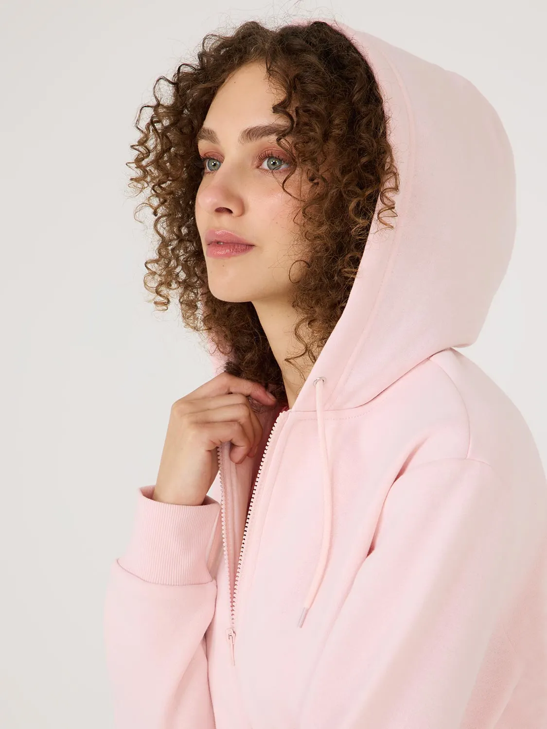 Full-Zip Fleece Hoodie