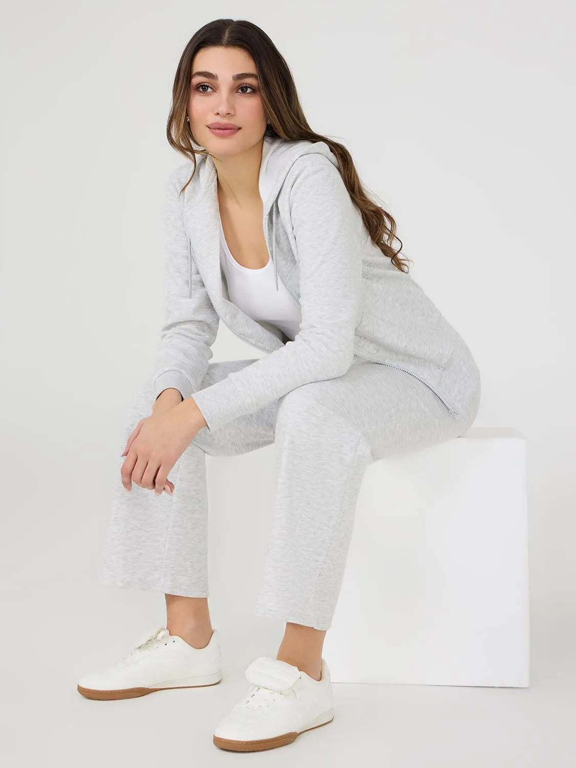 Full-Zip Fleece Hoodie