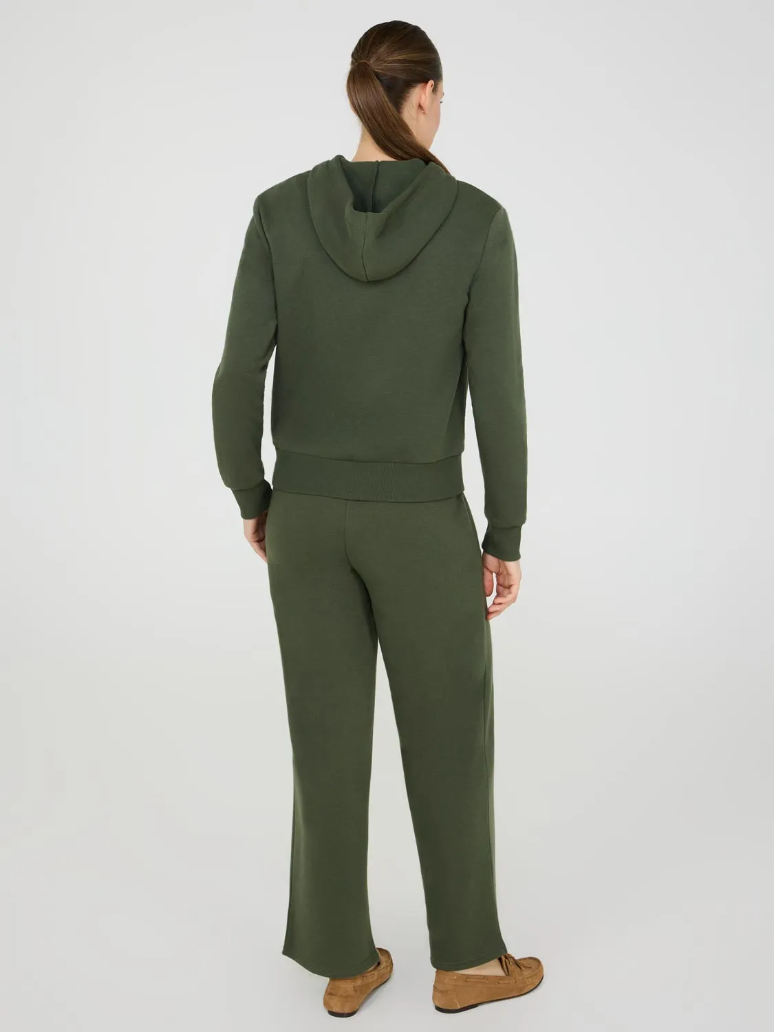 Full-Zip Fleece Hoodie