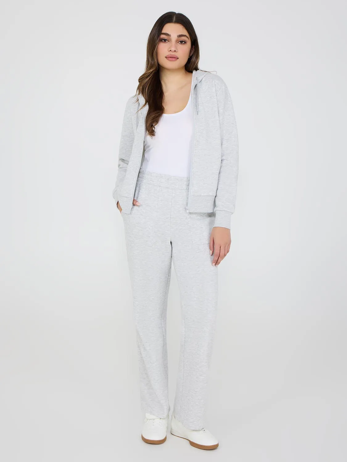 Full-Zip Fleece Hoodie