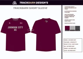 Johnson-City-XC Mens Stretch Light Training Tee