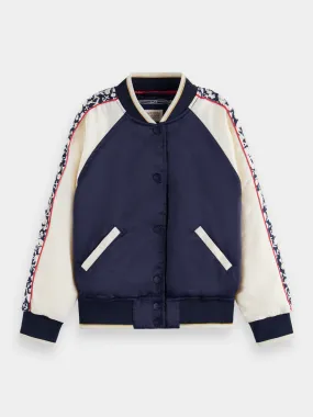 Kids - Oversized reversible bomber jacket