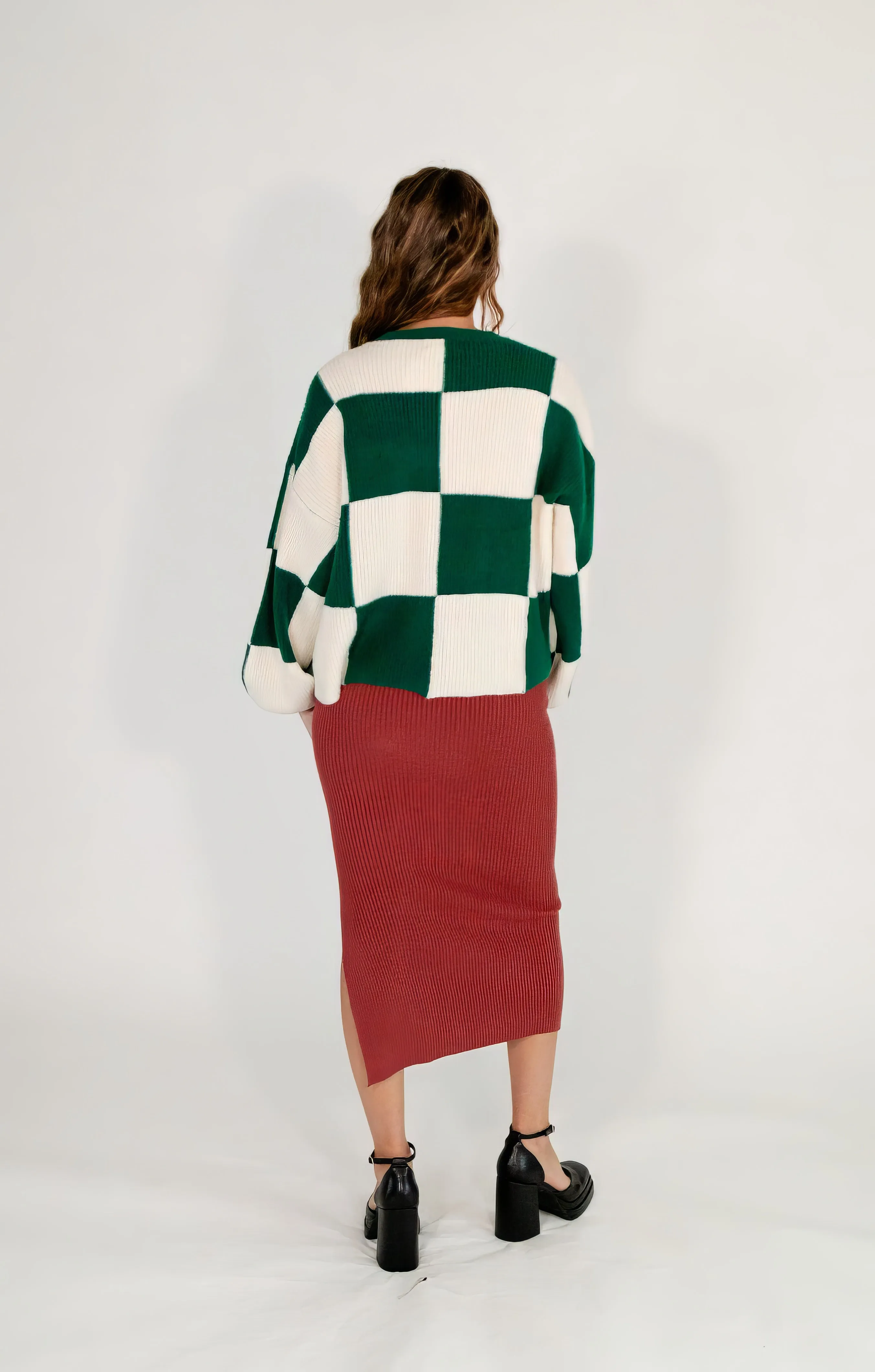 Lexy Ribbed Pencil Skirt