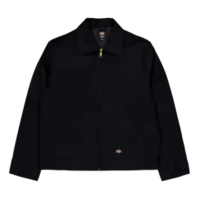 Lined Eisenhower Jacket Rec Black