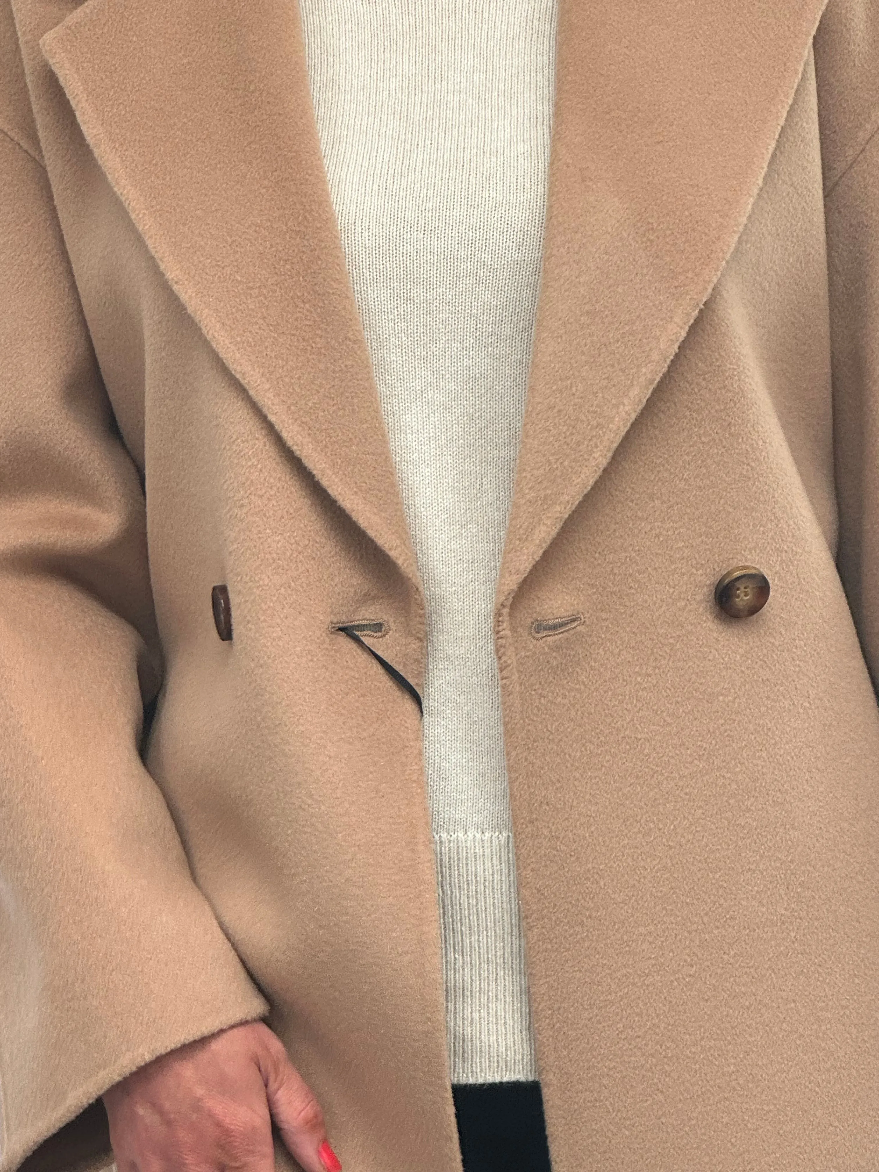 MARELLA Camel Coat