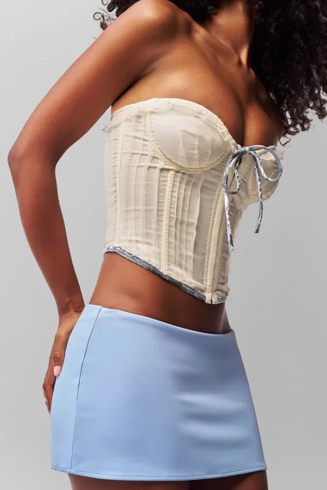 Micro Stretch Mini Skirt