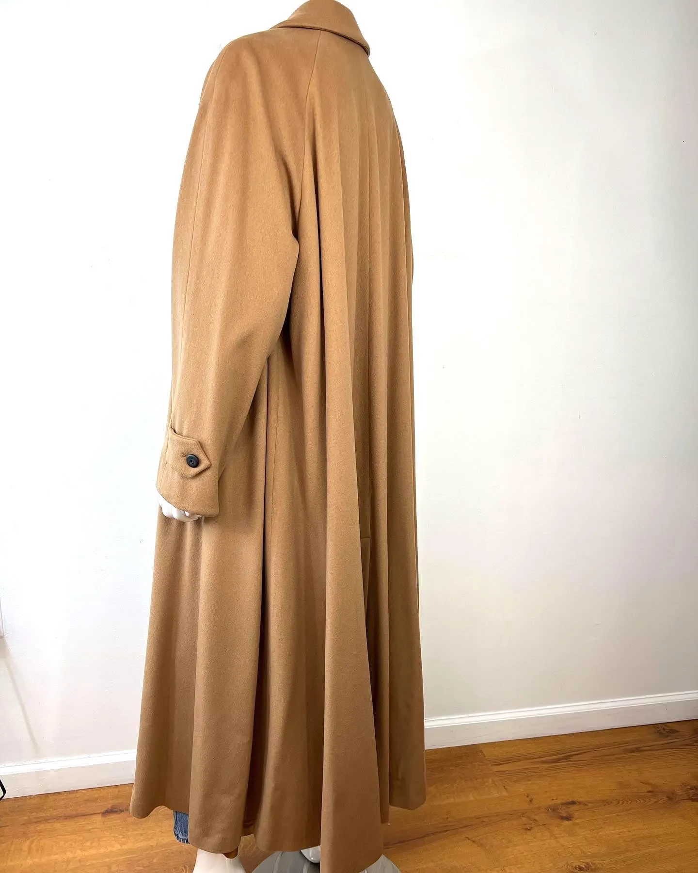 MOSCHINO WOOL CASHMERE BLEND LONG COAT
