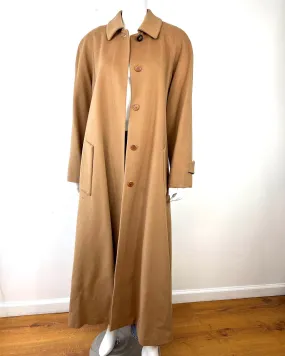 MOSCHINO WOOL CASHMERE BLEND LONG COAT