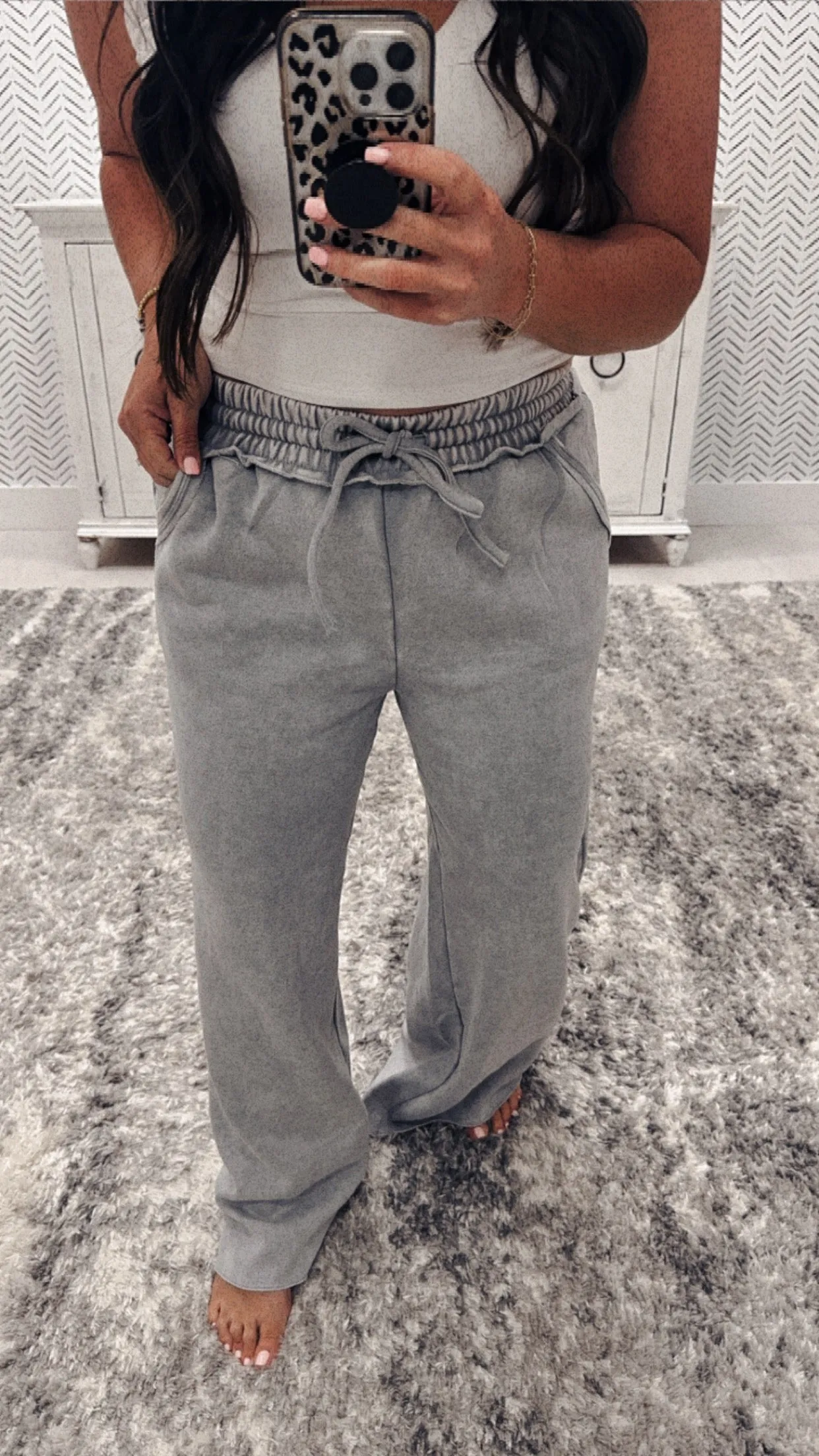 Multiple Colors - Acid Wash Fleece Sweatpants