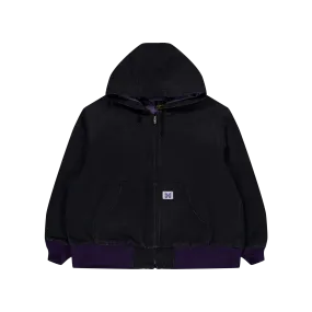 Needles Zipped Work Hoody - 16 Black