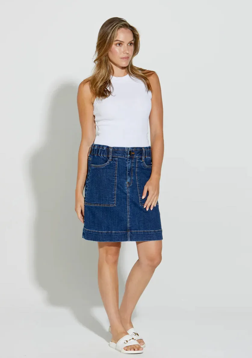 NEW LONDON JEANS HATFIELD SKIRT
