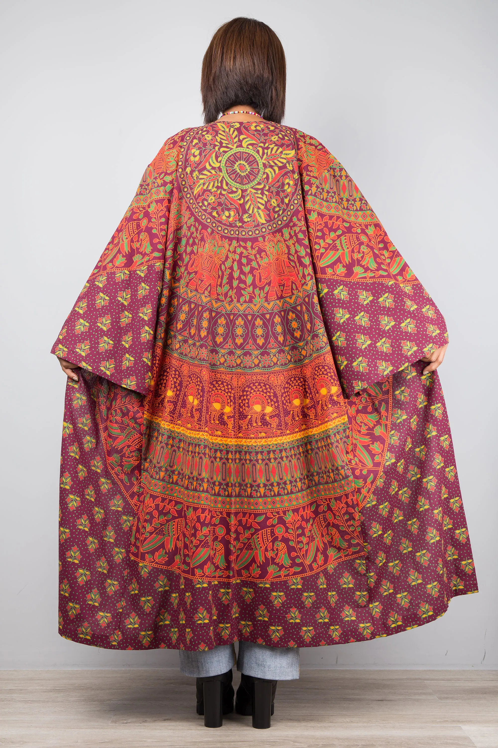 Open front Kimono Robe