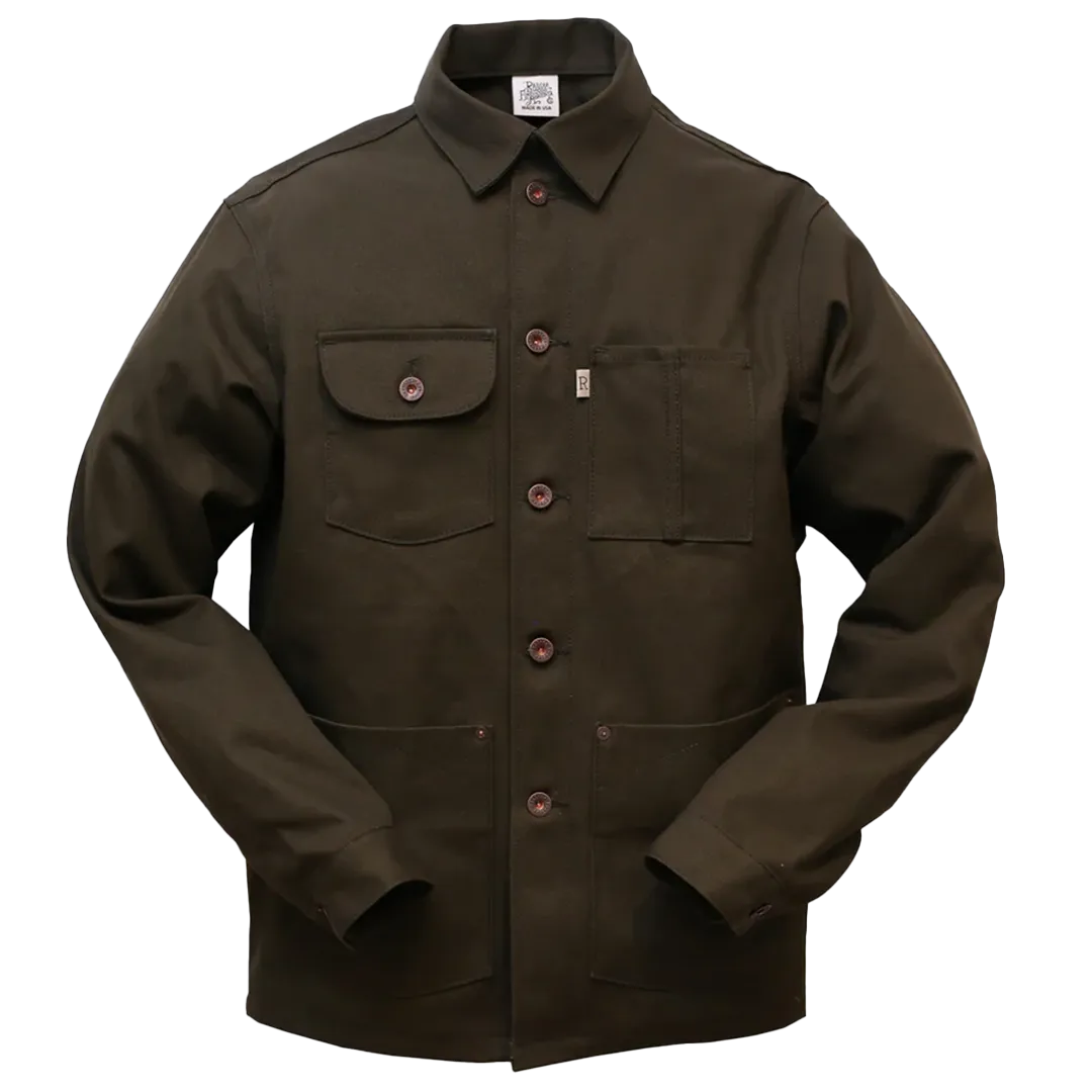 Railcar Fine Goods - Chore Coat - Seaweed