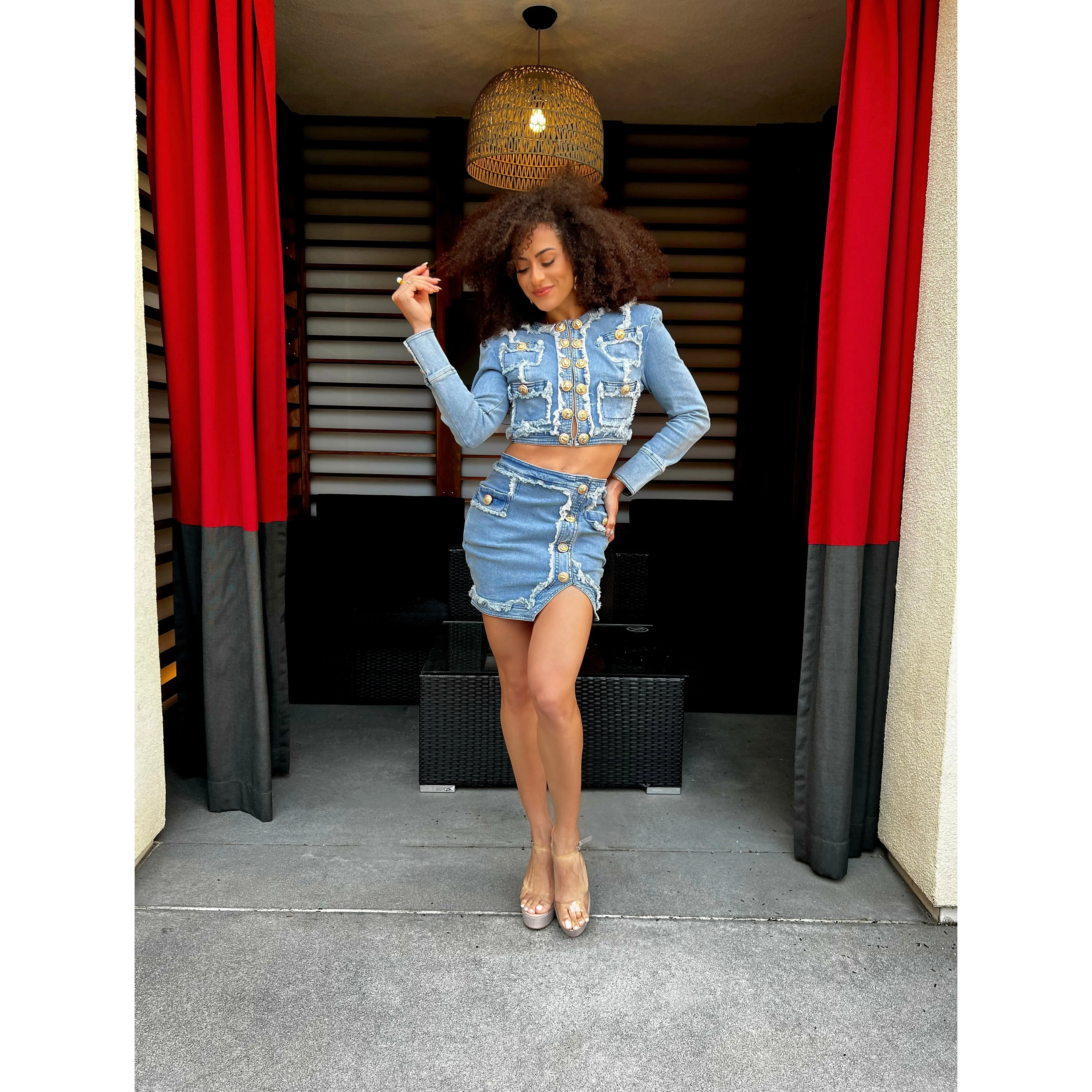 (RESTOCKED) Date on Sunset Skirt Set