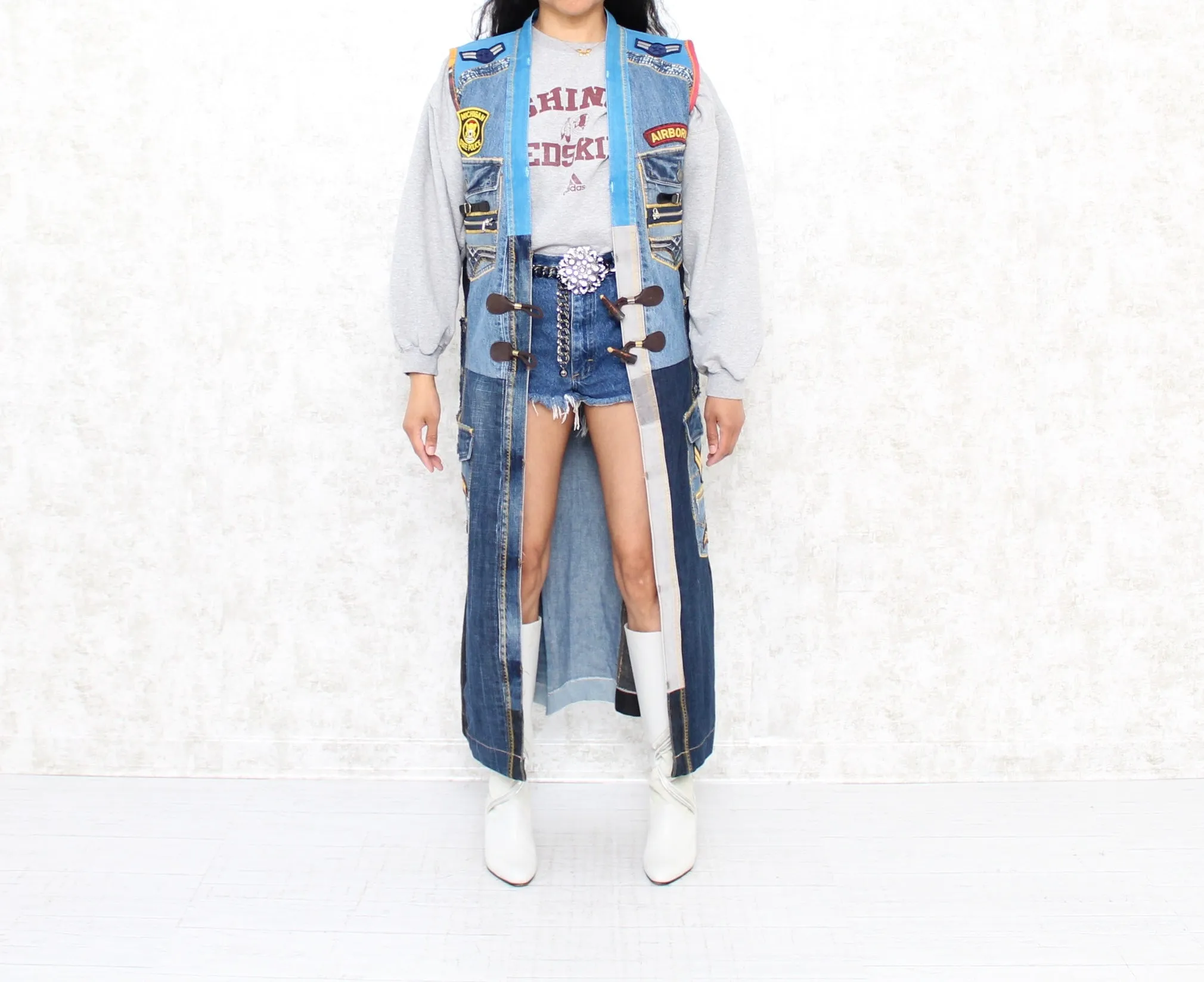 Reworked Denim Duster