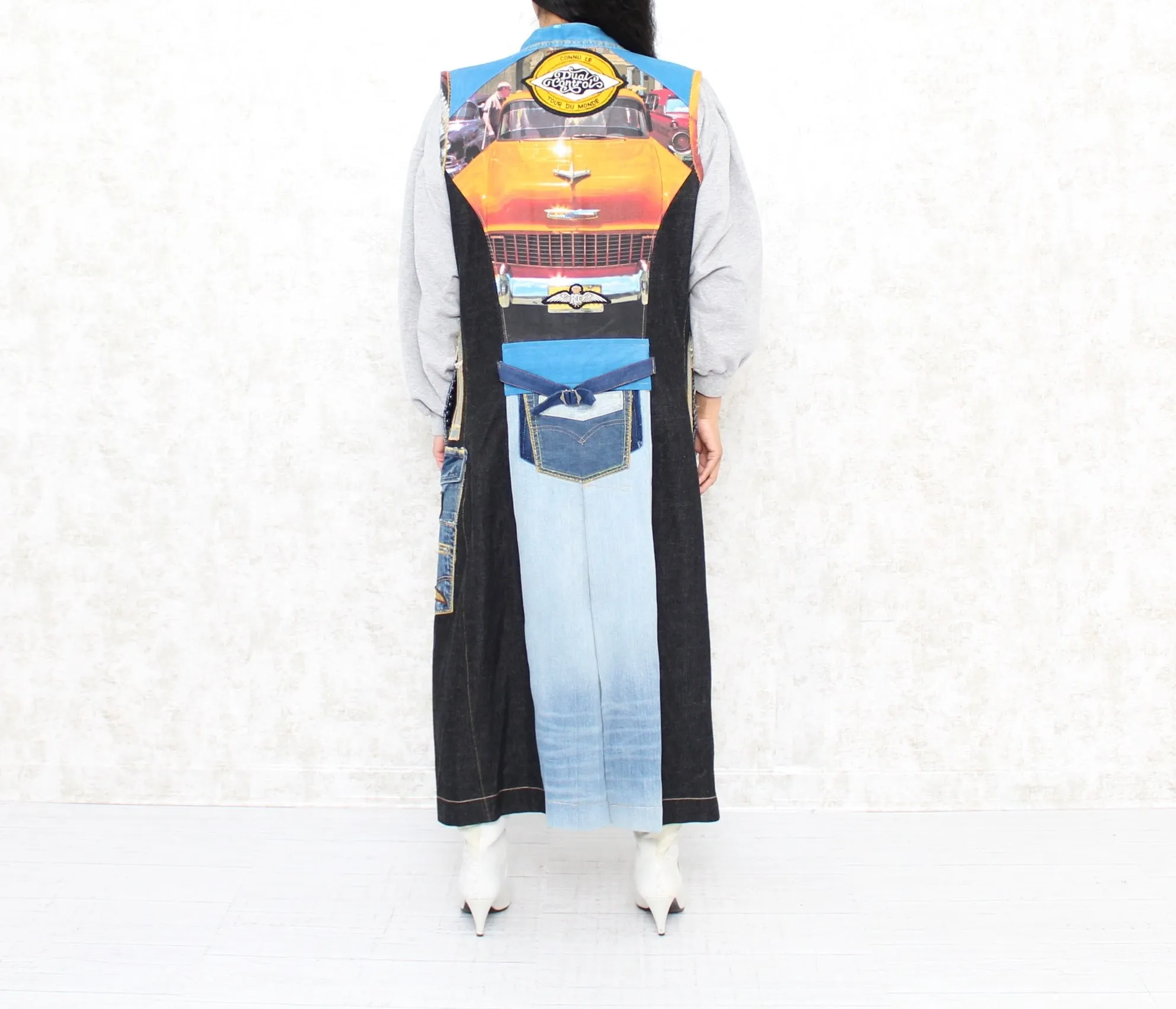 Reworked Denim Duster
