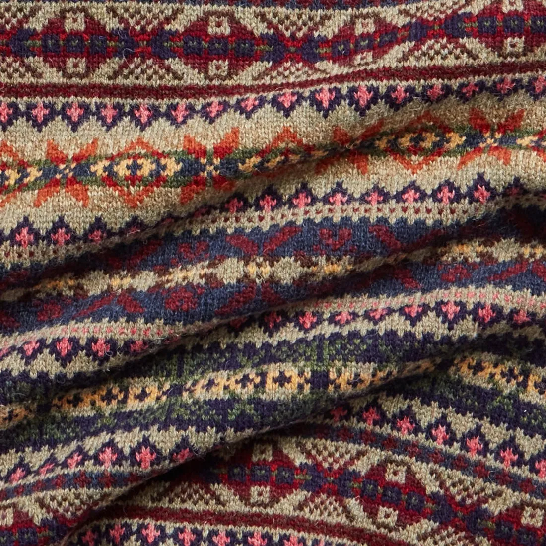 RRL by Ralph Lauren Fairisle Shawl Cardigan Fairisle Multi