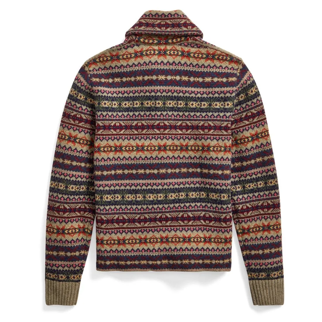 RRL by Ralph Lauren Fairisle Shawl Cardigan Fairisle Multi