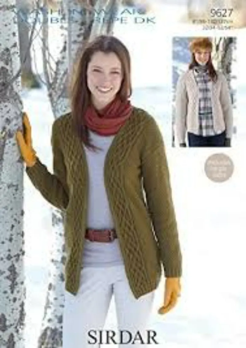 Sirdar Wash 'n' Wear Double Crepe DK Yarn Pattern Leaflets