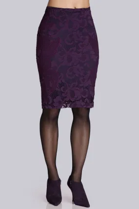 Stretch Lace Skirt