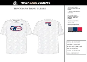 Throw-Town- Womens Stretch Light Training Tee