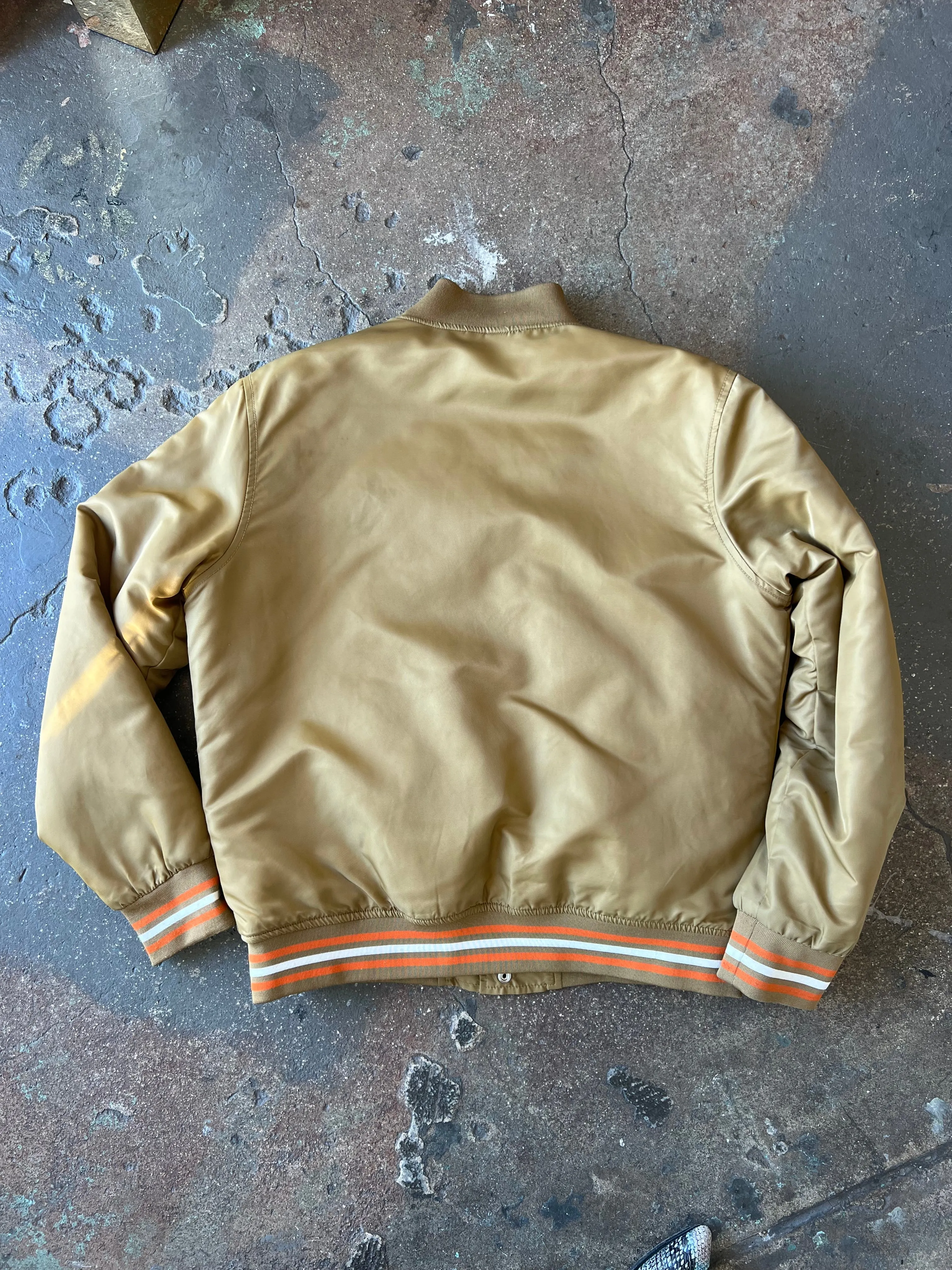 Vintage Khaki Bomber