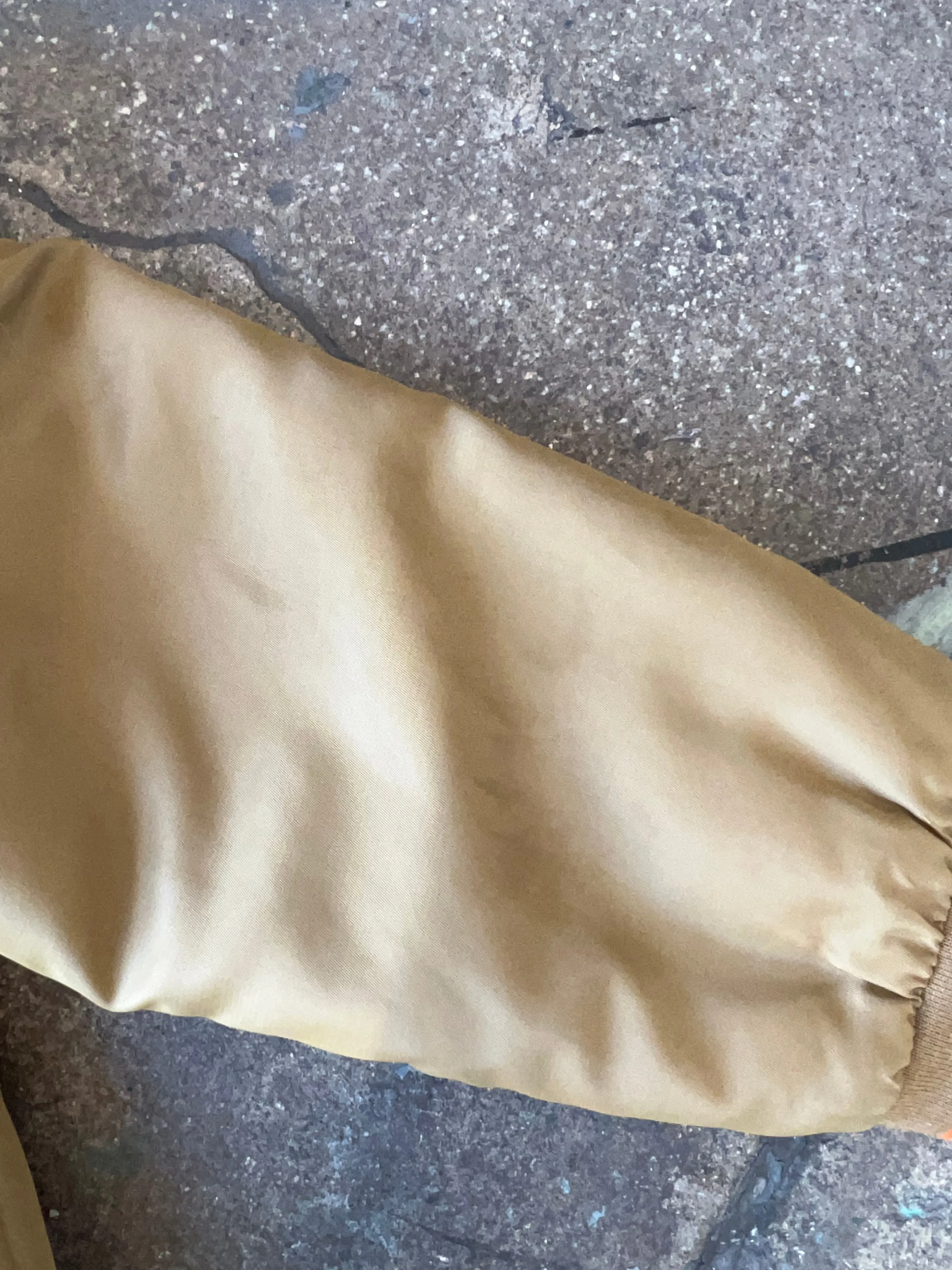 Vintage Khaki Bomber