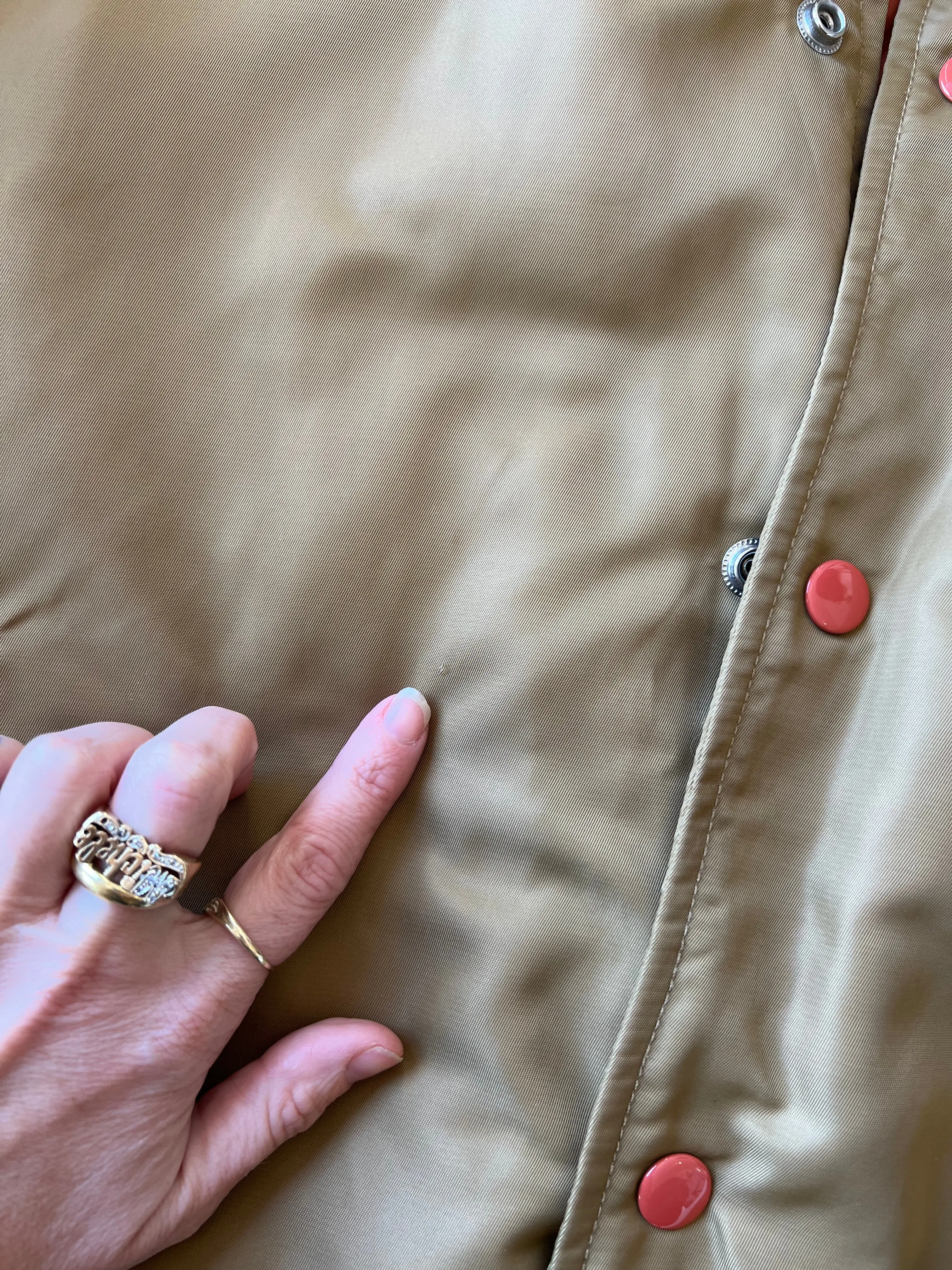 Vintage Khaki Bomber