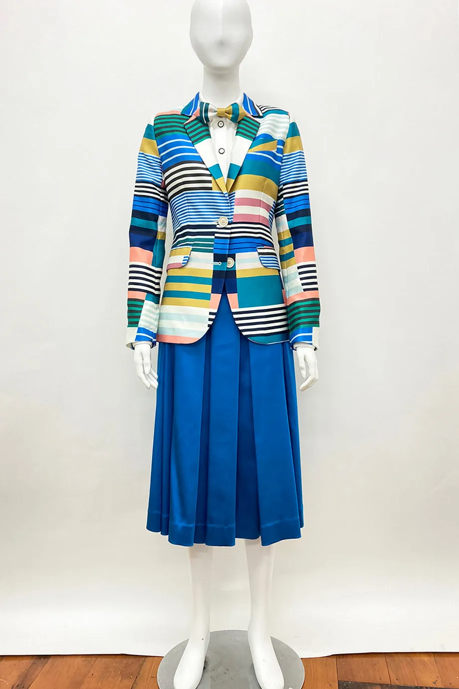 WORLD 4630 Explicit Blazer Multi Stripe