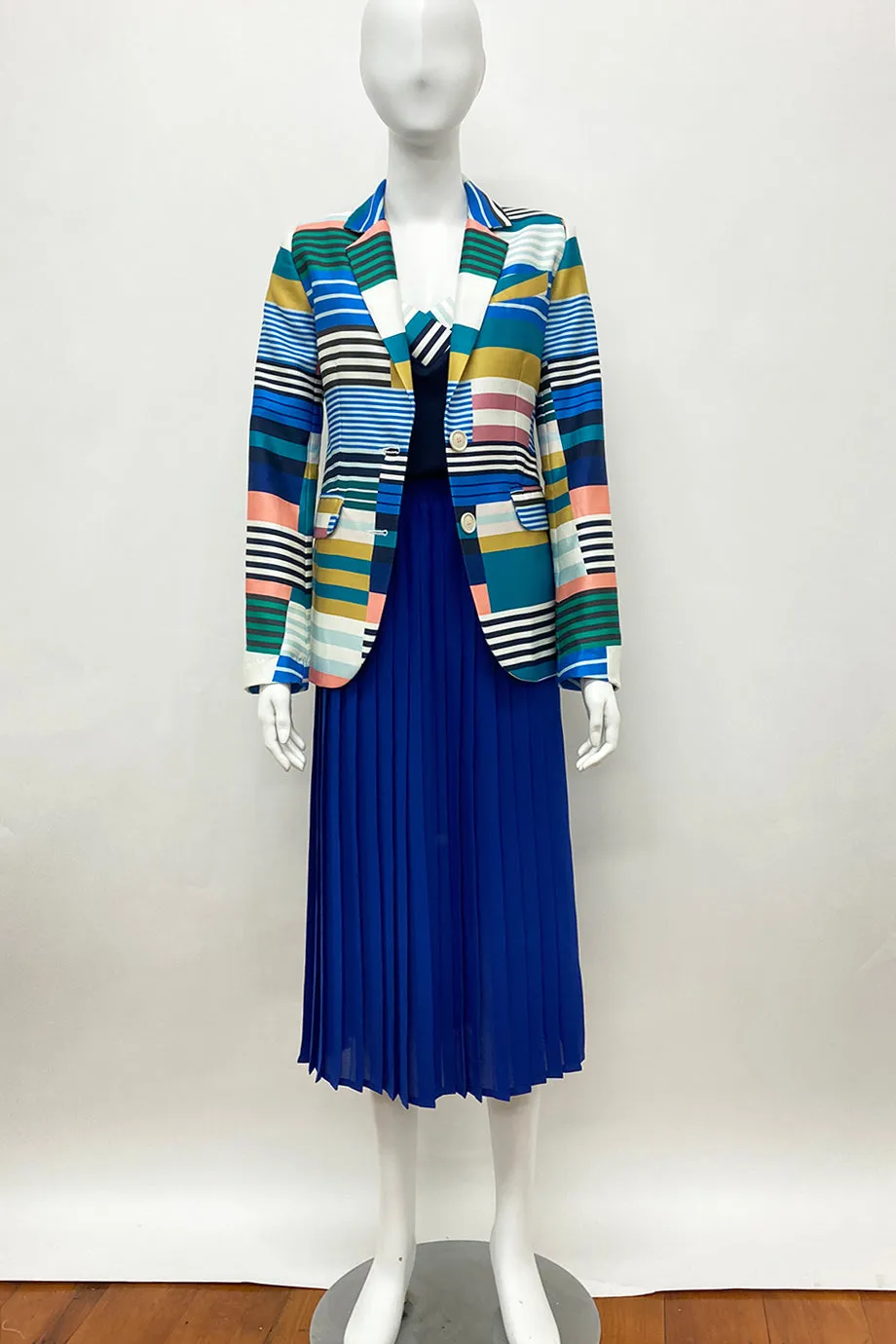 WORLD 4630 Explicit Blazer Multi Stripe