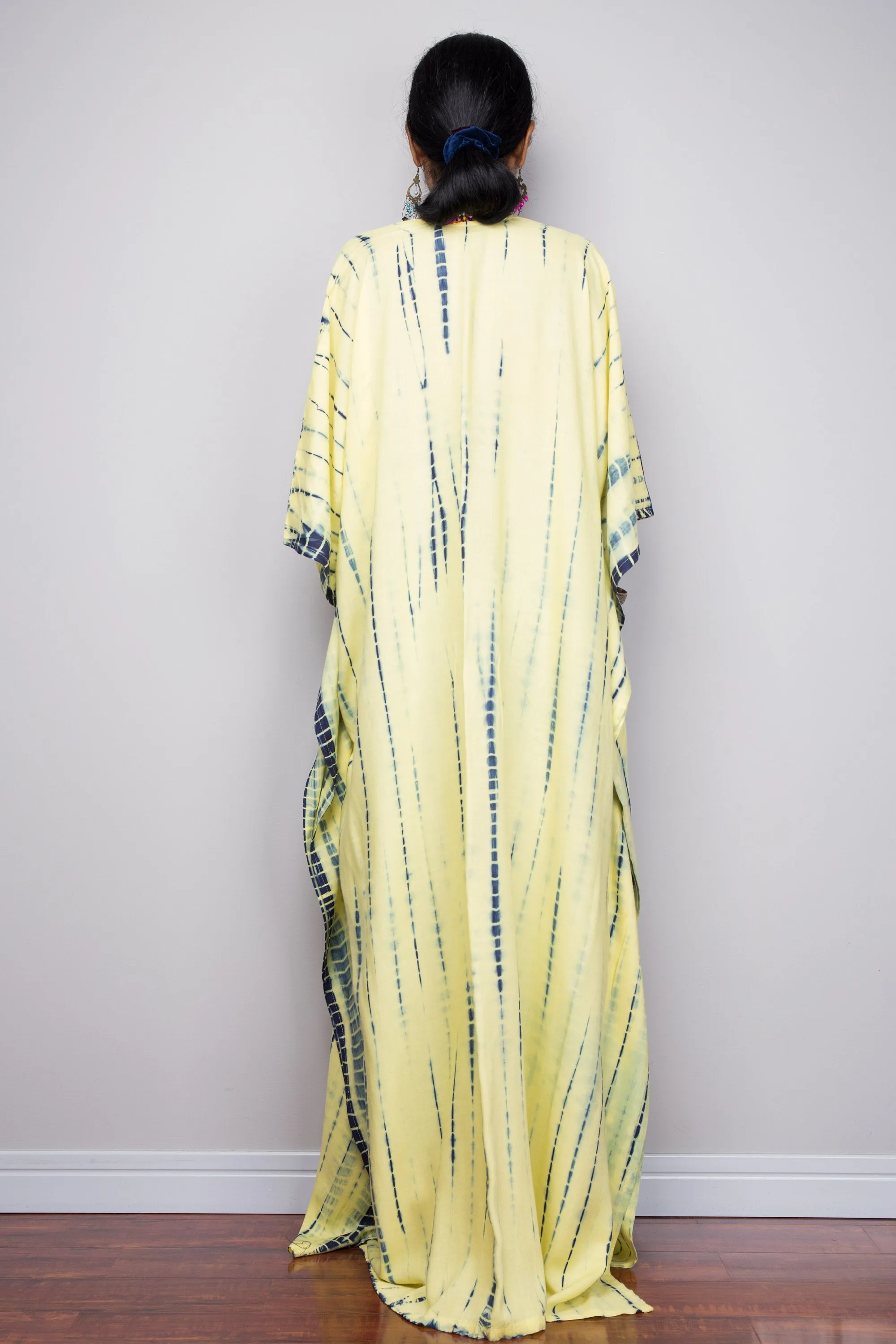 Yellow Tie Dye Robe
