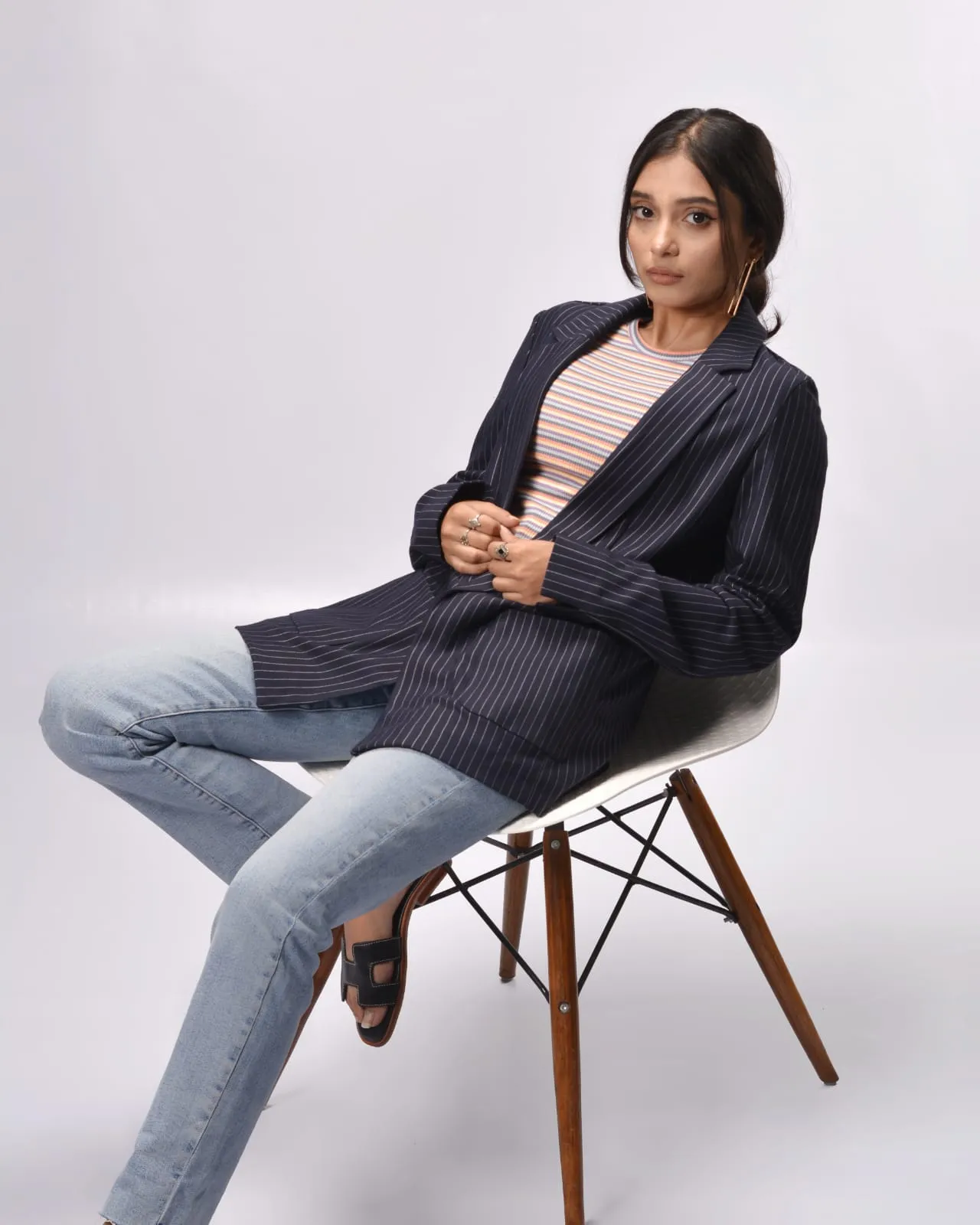 YOUR SIXTH SENSE BLAZER STRIPE BY C&A